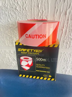 High-Visibility Caution Barrier Tape – Construction & Road Safety Zone Marking