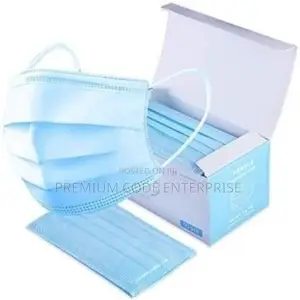 Disposable Nose Mask Blue Pack, 50pcs/Pack | ≥95% Filtration | Multi-Layer | Adjustable Nose Clip | BFE ≥99% | CE Certified