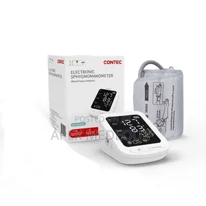 Contec Bp Monitor + Voice Function | Automatic | Voice Function | Large LCD | Memory Storage | Irregular Heartbeat Detection