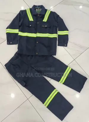 Reflective High Visibility Safety Top And Down Overall Uniform