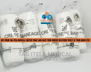 Crep Bandage (4") – Wound Care Dressings, IV Film Dressing & Crepe Bandage