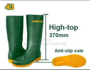 Quality Wellington Boots (Pvc)(Anti-slip) | PVC/Rubber | Steel Toe Option | Anti-Slip Sole | Oil & Chemical Resistant | All Sizes