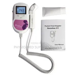 Fetal Doppler – Diagnostic Ultrasound Machine, Probe & Thermal Printing Paper