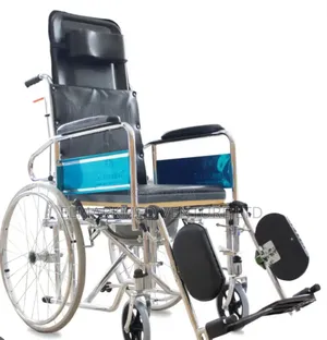 Commode Wheelchair – Portable Wheeled Toilet Chair for Limited Mobility Patients