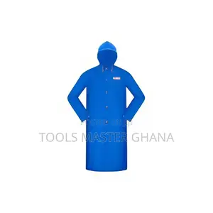 Rain Coat # Wrc200l (L/Xl/Xxl) | PVC/Polyester | Waterproof | Hi-Vis Reflective Strips | Hood | ANSI/ISEA Class 2