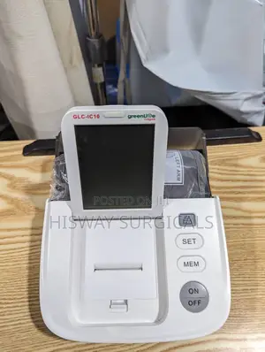 Blood Pressure Monitor With Printer