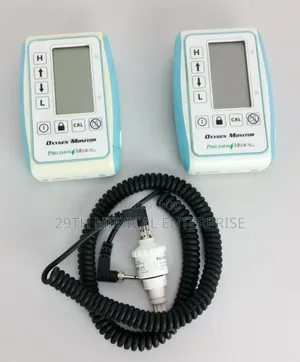 Oxygen Monitor (Precision) | Medical-Grade O₂ Sensor | 0–100% Range | Alarm | ICU & Home Care Use
