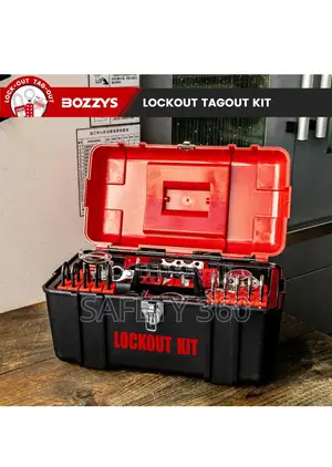 Lockout Tagout Box | LOTO | Transparent Acrylic Cover | Multi-Lock Hasp | Group Lockout | OSHA Compliant