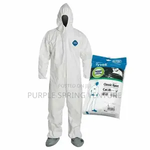 Tyvek Disposable Coverall – Reflective Safety Coverall & Work Uniform – Top & Bottom