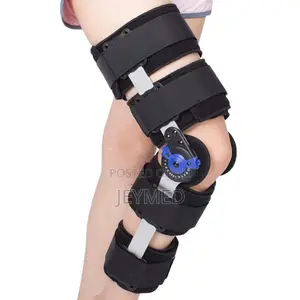 Hinge Knee Brace | Hinged Side Bars | ROM Adjustment | Post-Op | ACL/MCL Support | Adjustable