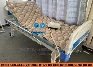 Air Mattress (Bubbles) | Alternating Pressure | 130 Chambers | Anti-Bedsore | Adjustable Pump | Clinical