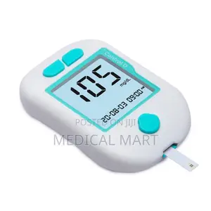 Blood Glucose Monitor With 5packet of Strips | Fast 5-Second Results | No Coding | Micro Blood Sample | Memory | Lancets Included