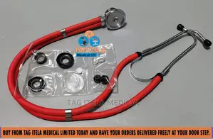 Stethoscope (Rappaport Sprague) | Dual-Head | Zinc Alloy Chest | TVC Tube | All-Patient | Clinical Acoustic Grade