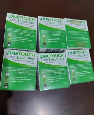 One Touch Select Plus Strips (Glucometer Strips) | Compatible with OneTouch Meter | Accurate | No Coding | Fast 5-Second Results