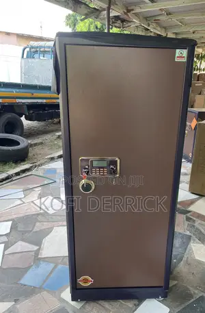 Fireproof Safe (H1580mm) 210kg | Fireproof | Steel Construction | Digital PIN & Key | Internal Shelves | Anti-Theft Rated