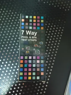 7 Way Water Test Strips | pH / Chlorine / Alkalinity | Pool & Spa | Dip-and-Read | Rapid Monitoring
