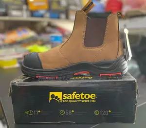 Safetoe Steel Toe Safety Boots – Maximum Protection for Construction & Industrial Use