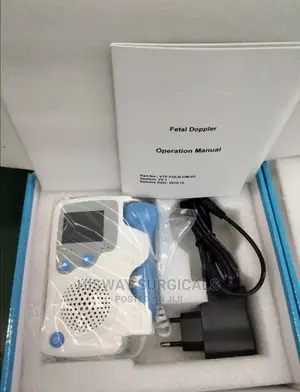 Fetal Doppler | Handheld Ultrasound | Crystal-Clear FHR Audio | Rechargeable | Prenatal Grade