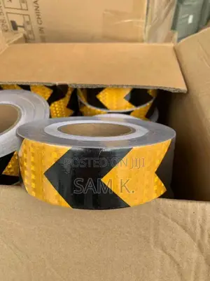 Reflective Sticker Or Caution Tape Sticker