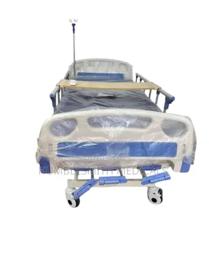 Bed 3 Cranks – Manual & Electric Adjustable Hospital Bed with Accessories