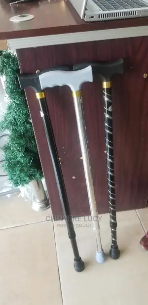 Walking Stick | Adjustable Height | Non-Slip Rubber Tip | Lightweight | Balance & Stability Support