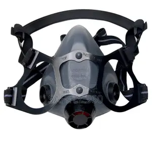 Honeywell Half Face Mask | 3M/Honeywell | Half-Face | Replaceable Cartridges | Low Maintenance | EN 140 Certified