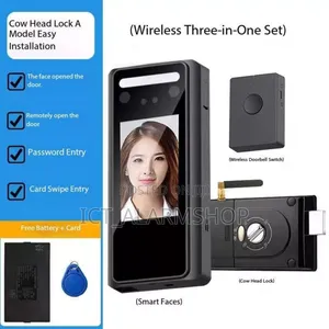 Wireless Access Control Electronic Lock | 5-Way Unlock | Fingerprint/RFID/PIN/Bluetooth/App | Smart Door Lock | IP65