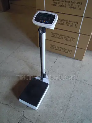 Digital Weighing Scale With Height Meter ( Germany Type)