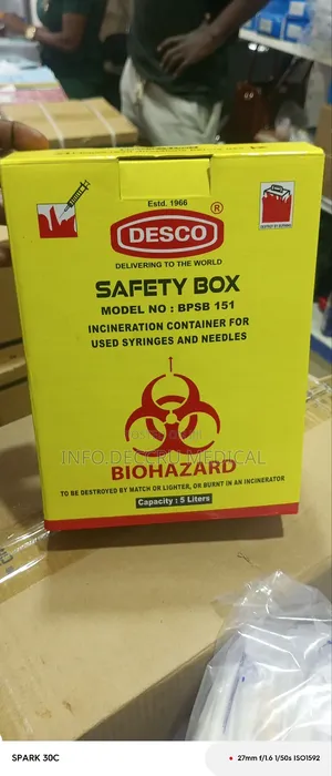 Safety Box or Sharp Container 5l