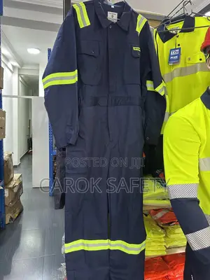 Top Range Coverall | Reflective Strips | Durable Poly-Cotton | Multiple Pockets | All Sizes | EN 471 Class 2