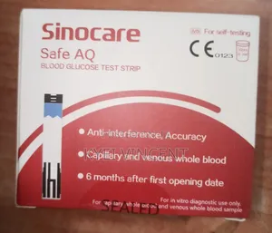 Sinocare Strips – Blood Glucose Monitoring System with Test Strips & Lancets