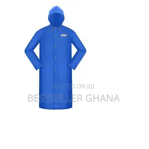 Wadfow PVC Waterproof Rain Coat – Breathable, Durable Industrial Rainwear (XL/XXL)