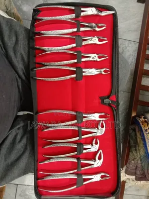 Dental Extraction Forceps Elevators Kit Stainless Steel