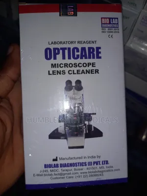 Microscope Lens Cleaner | Non-Abrasive | Optic-Safe | Removes Dust & Oil | All Microscope Lens Types