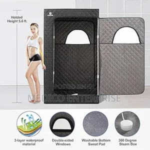 Portable Sauna Steam | Personal Steam Sauna | Far-Infrared | Foldable | At-Home Wellness | Detox