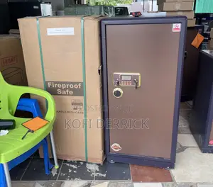 Fireproof Safe & Cash Box - H1280 (150kg) | Fireproof | Steel Construction | Digital PIN & Key | Internal Shelves | Anti-Theft Rated