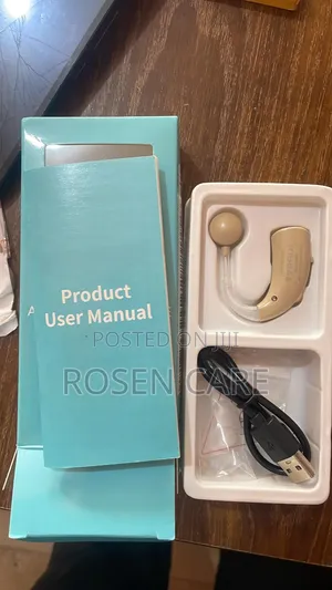 2pcs Rechargeable Advanced Hearing Aid Sound Ear Aids Amplifier | Professional Grade | Clinical Use | Durable | Hospital & Healthcare Ready