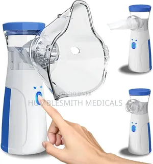 Mesh Nebulizer | Vibrating Mesh | Silent Operation | Fine Particle Size | Portable | Pediatric & Adult