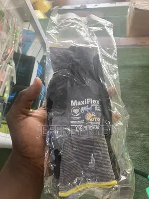 Maxi Flex Hand Gloves ( Anti Cut) | TPR Impact Protection | ANSI A4 Cut Resistant | Hi-Vis Index | EN 388 Certified