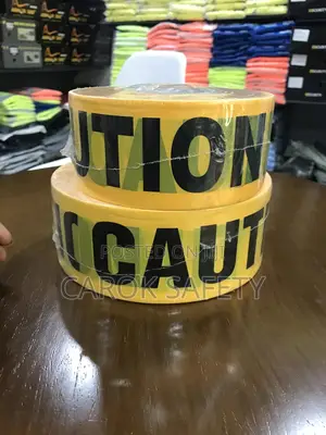 Caution Tape-yellow And Black | PE Film | 70mm–250m | Non-Adhesive Barricade | High-Gloss Print | Caution / Danger