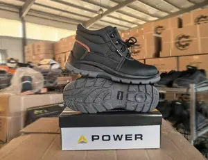 Safety Boot Premium Durable Steel Toe Industrial Safety Boot | Steel Toe & Plate | Anti-Slip Sole | Leather Upper | Electrical Resistant | EN ISO 20345 S3