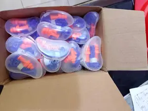 SmartFit Reusable Silicone Earplugs – 50 Pairs, Effective Noise Protection for Industrial Use