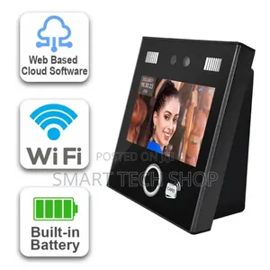 AI Dynamic Face Recognition Time Attendance Built In Battery | ZKTeco | AI Face + Fingerprint | Backup Battery | RFID | TCP/IP | Time & Access Grade