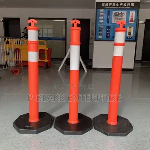 110cm Height Traffic Delineator Warning Post/Pole