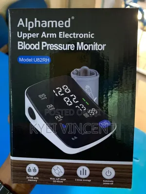 Alphamed Bp Monitor | Digital Automatic | Upper Arm | Large LCD | Irregular Heartbeat | Memory Recall
