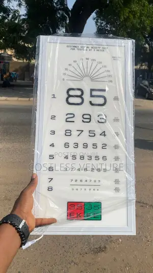 Ingot 2.5m Digital Numerical Visual Acuity Chart