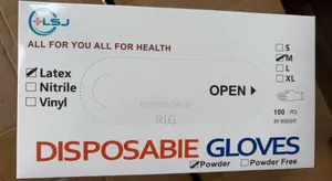 Latex Disposable Powdered Gloves