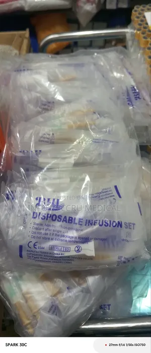 Infusion Set – Sterile Disposable Syringe, IV Cannula & Infusion Set