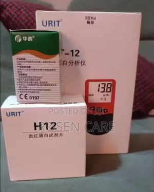 Promo Hemoglobin Urit 12 Hb Meter Haemoglobin With 50 Strips