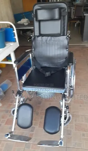 Abs Commode Wheelchair With Backrest